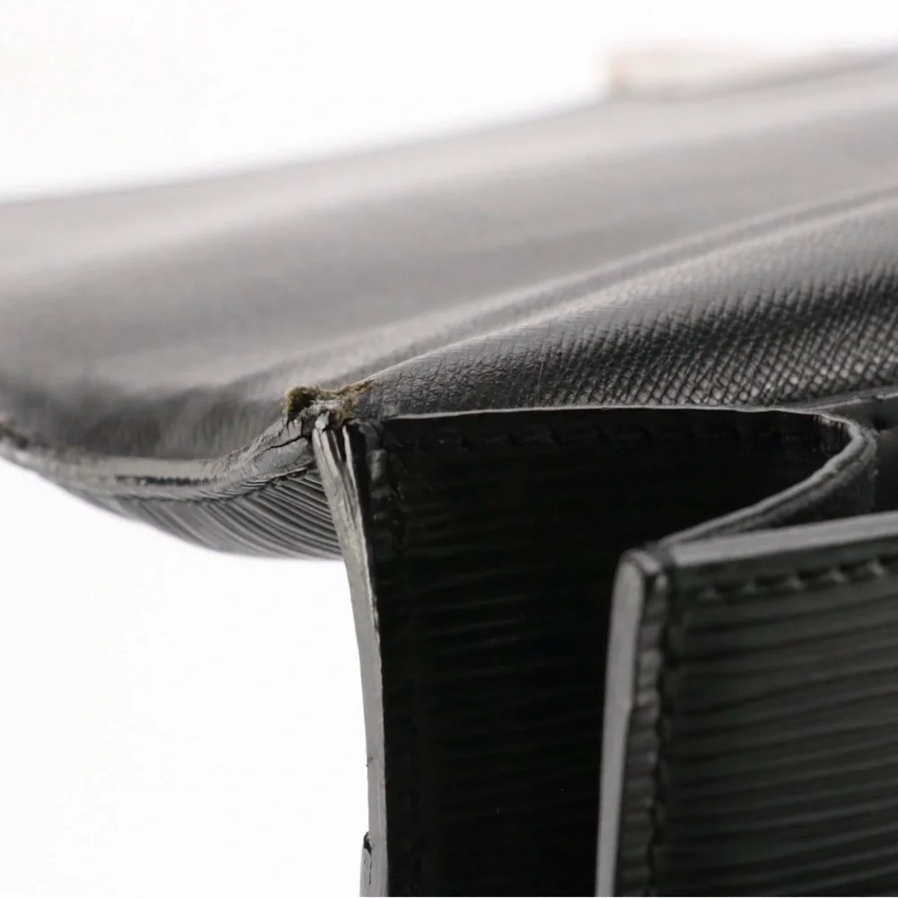 Louis Vuitton Robusto Briefcase in Black Epi Leather - Vintage